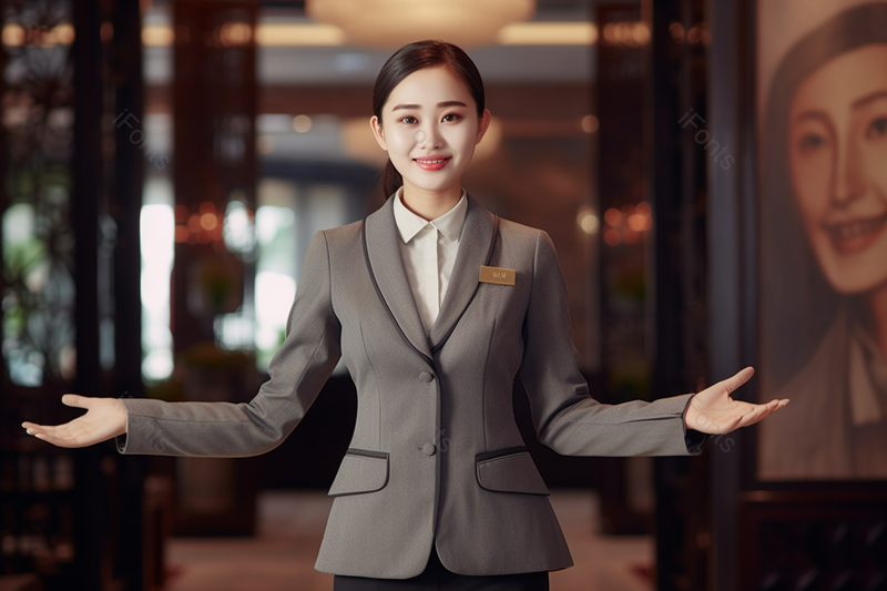 酒店大堂经理服务员人物背景图,高清,摄影图,摄影图片,图片大全,摄影图免费下载